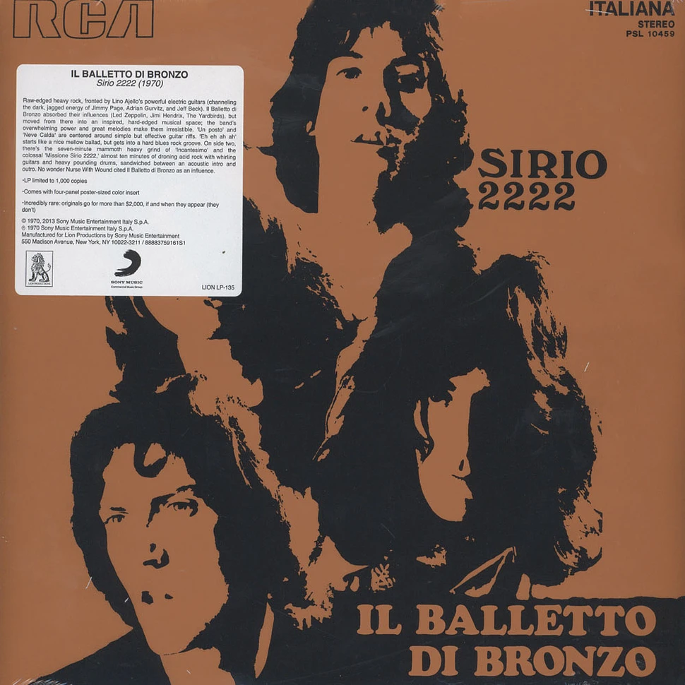 Il Balletto Di Bronzo - Sirio 222