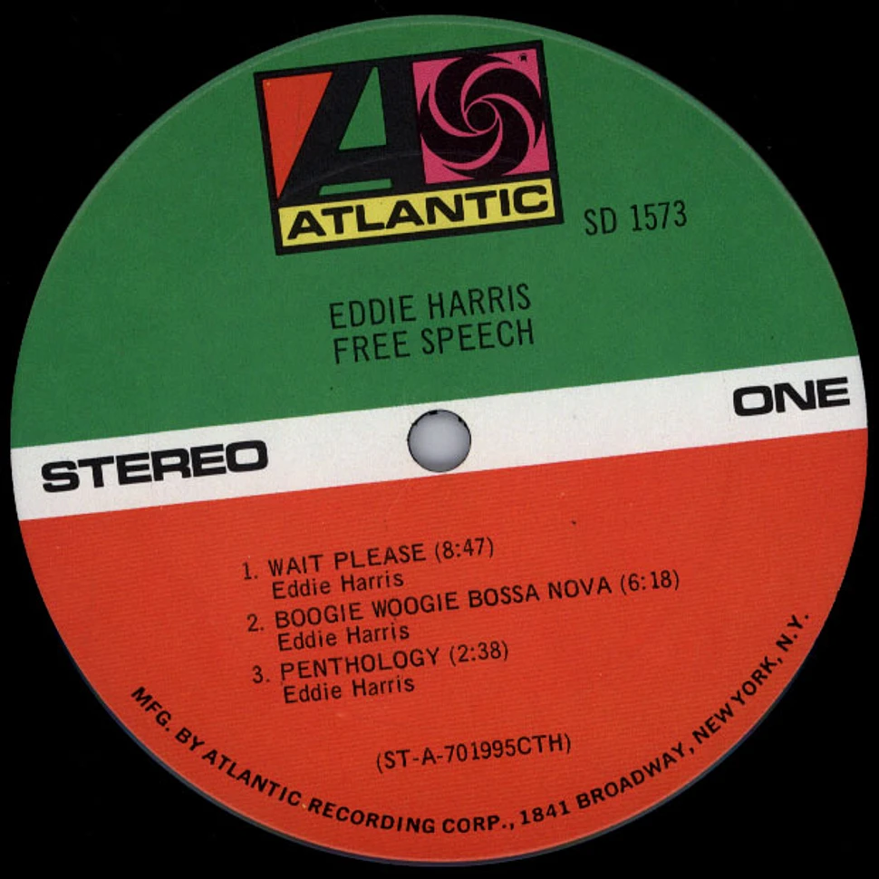 Eddie Harris - Free Speech