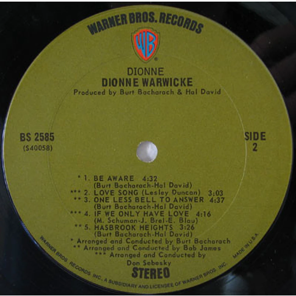 Dionne Warwick - Dionne