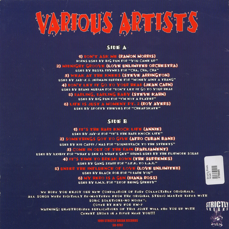 V.A. - Strictly Breaks Volume 7