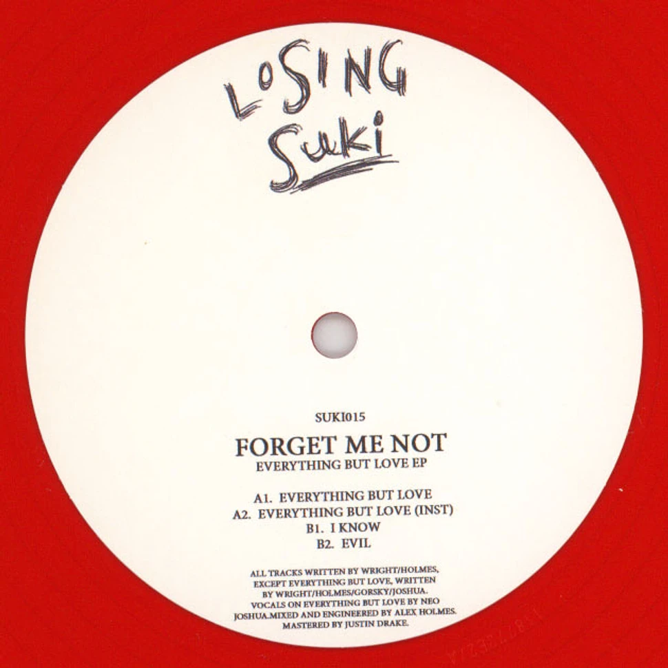 Forget Me Not - Everything But Love EP