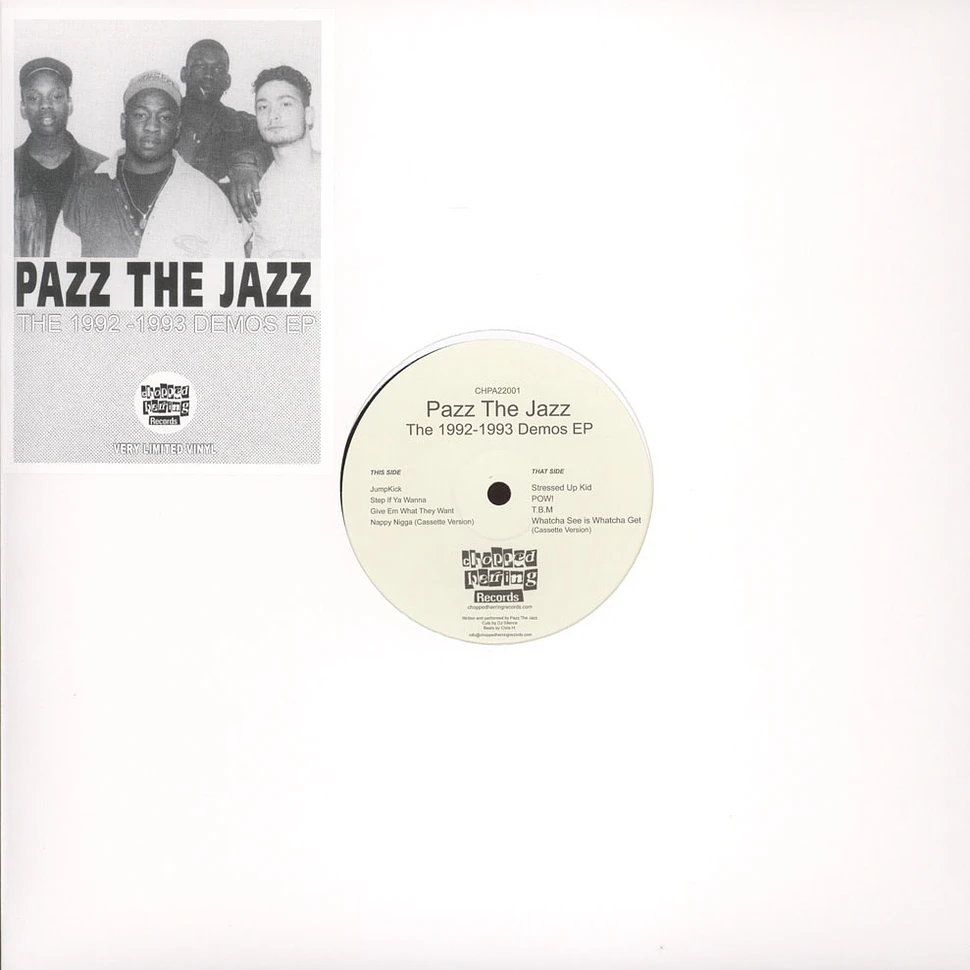 Pazz The Jazz - The 1992-1993 Demos EP