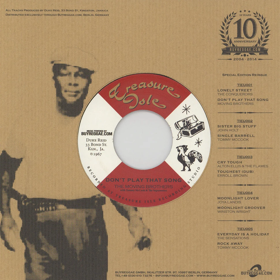 The Conquerors / The Moving Bothers - Lonely Street / Don’t Play That Song