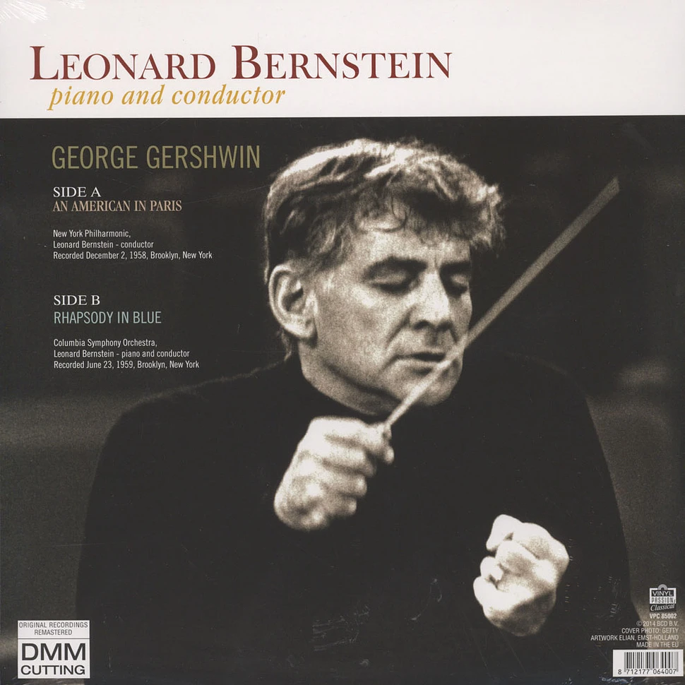 Leonard Bernstein - An American In Paris / Rhapsody In Blue