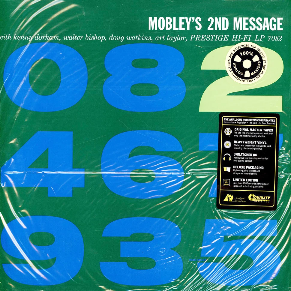 Hank Mobley - Mobley's 2nd Message 200g Vinyl Edition