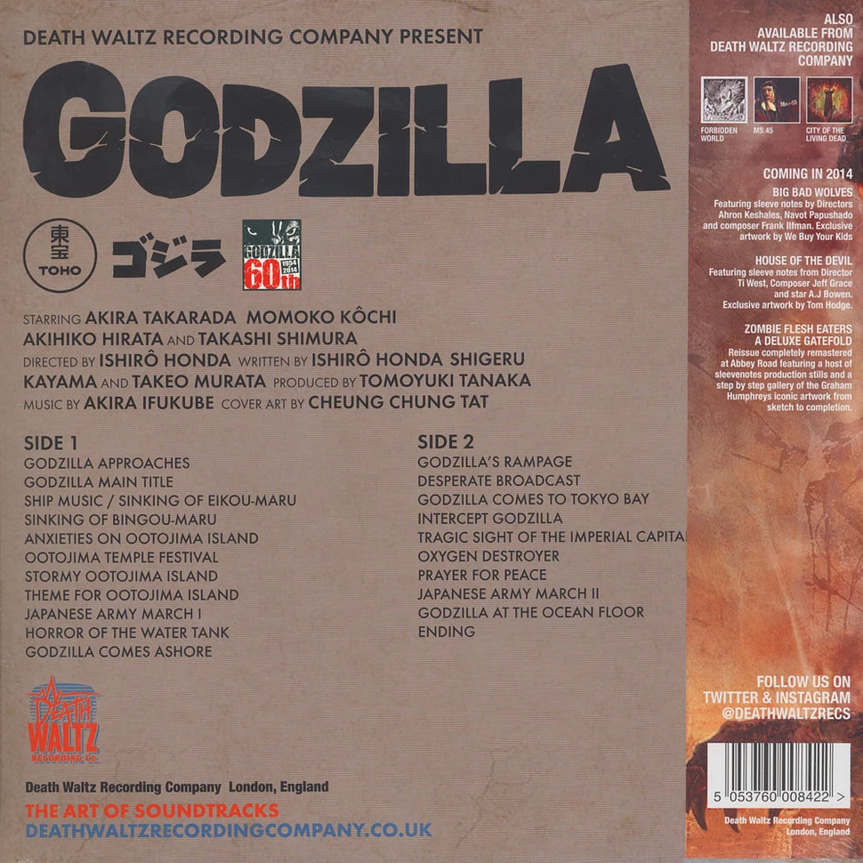 Akira Ifukube - OST Godzilla The Japanese Original 60th Anniversary Edition