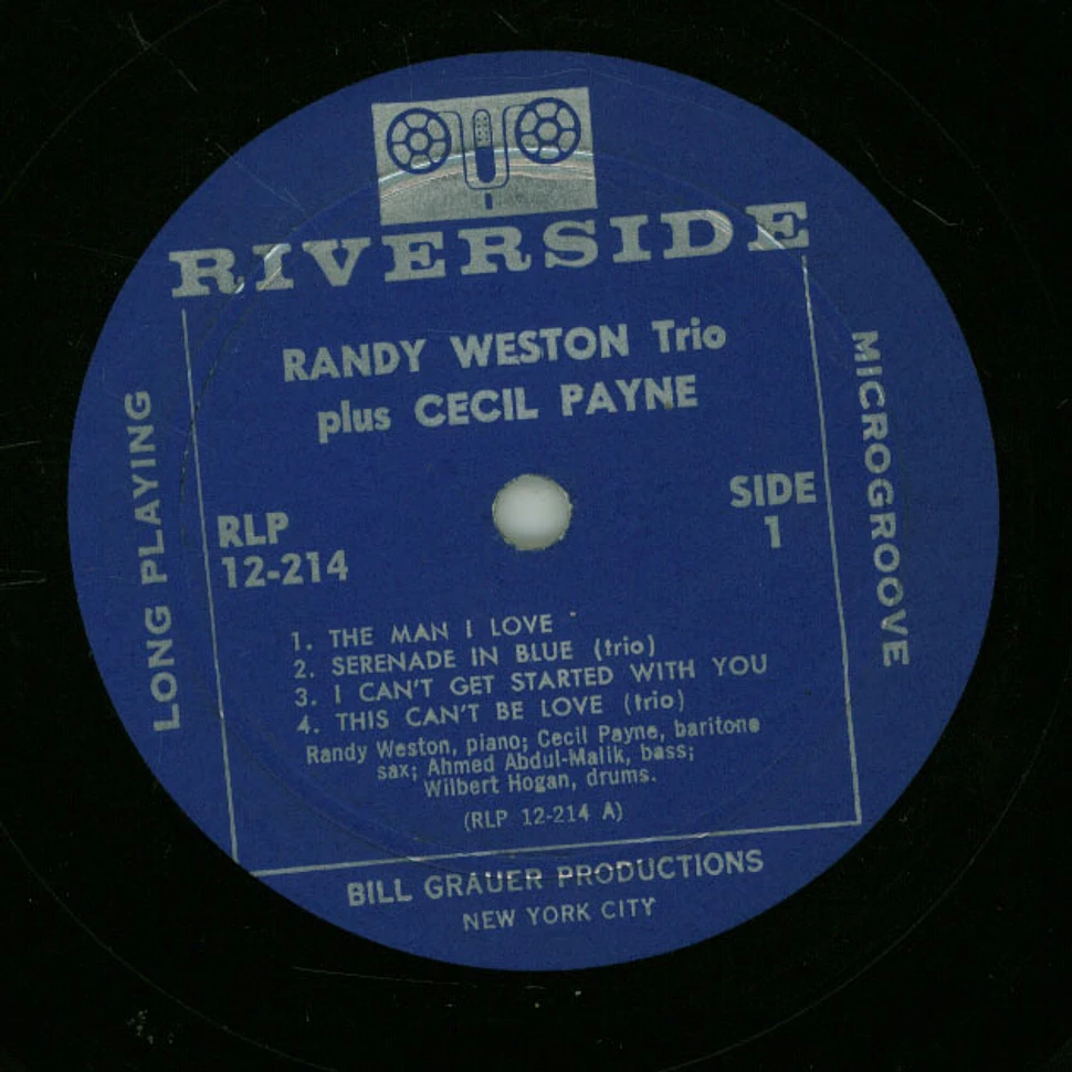 Randy Weston Trio Plus Cecil Payne - With These Hands . . .