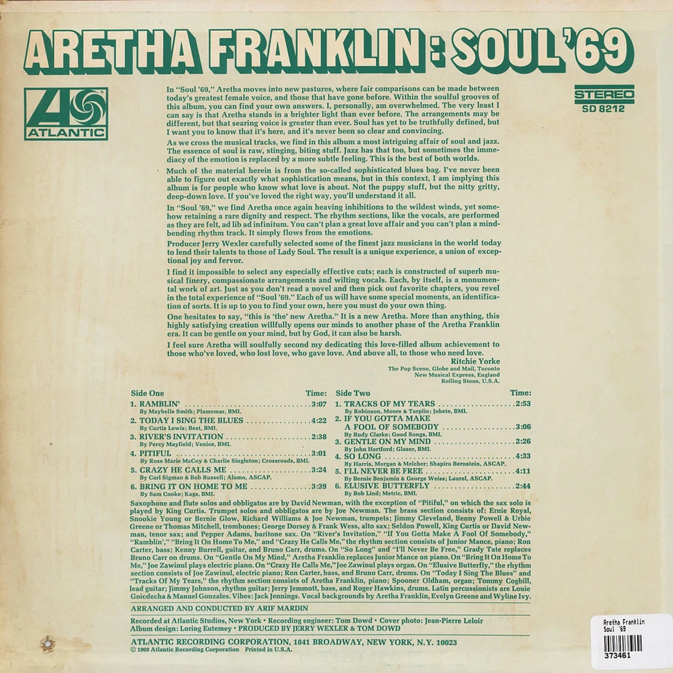 Aretha Franklin - Soul '69