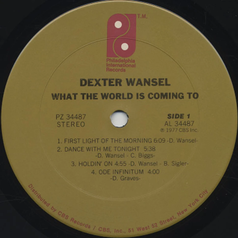 Dexter Wansel - What The World Is Coming To