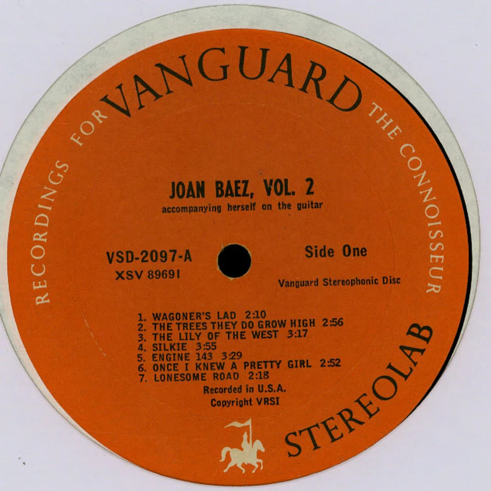 Joan Baez - Joan Baez Vol. 2