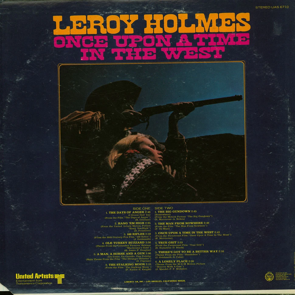 Leroy Holmes - Once Upon A Time In The West