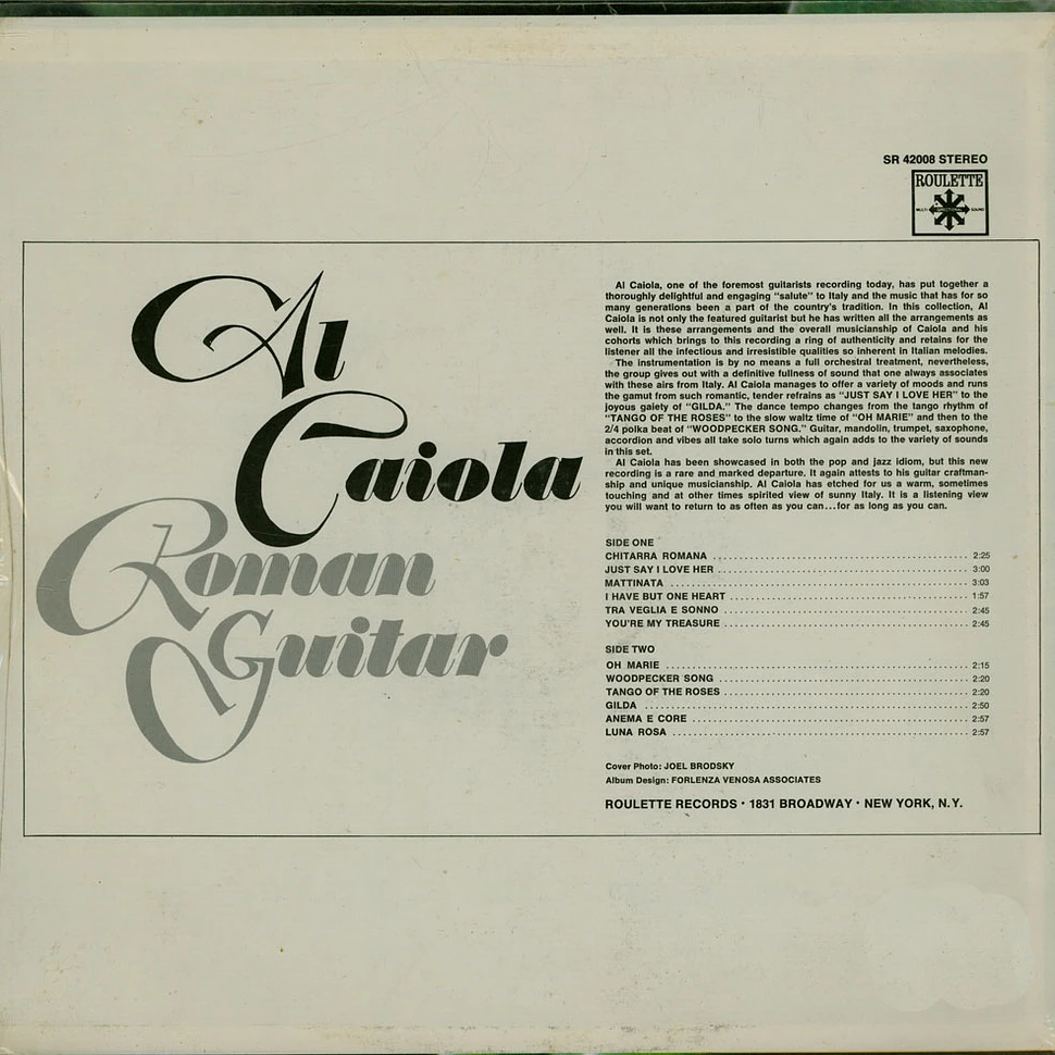 Al Caiola - Roman Guitar