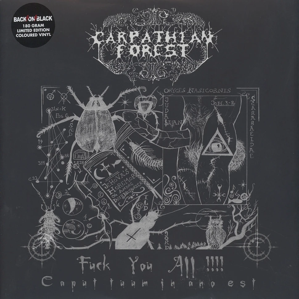 Carpathian Forest - Fuck You All