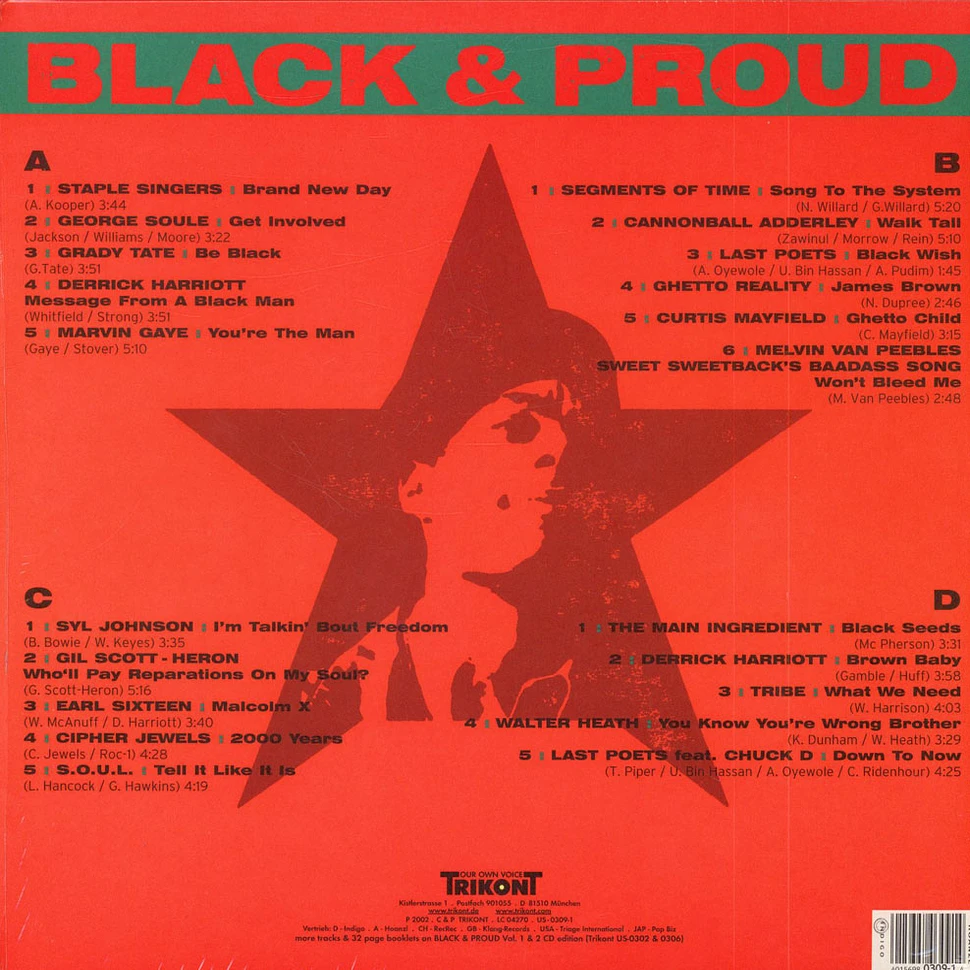 V.A. - Black & Proud (The Soul Of The Black Panther Era)