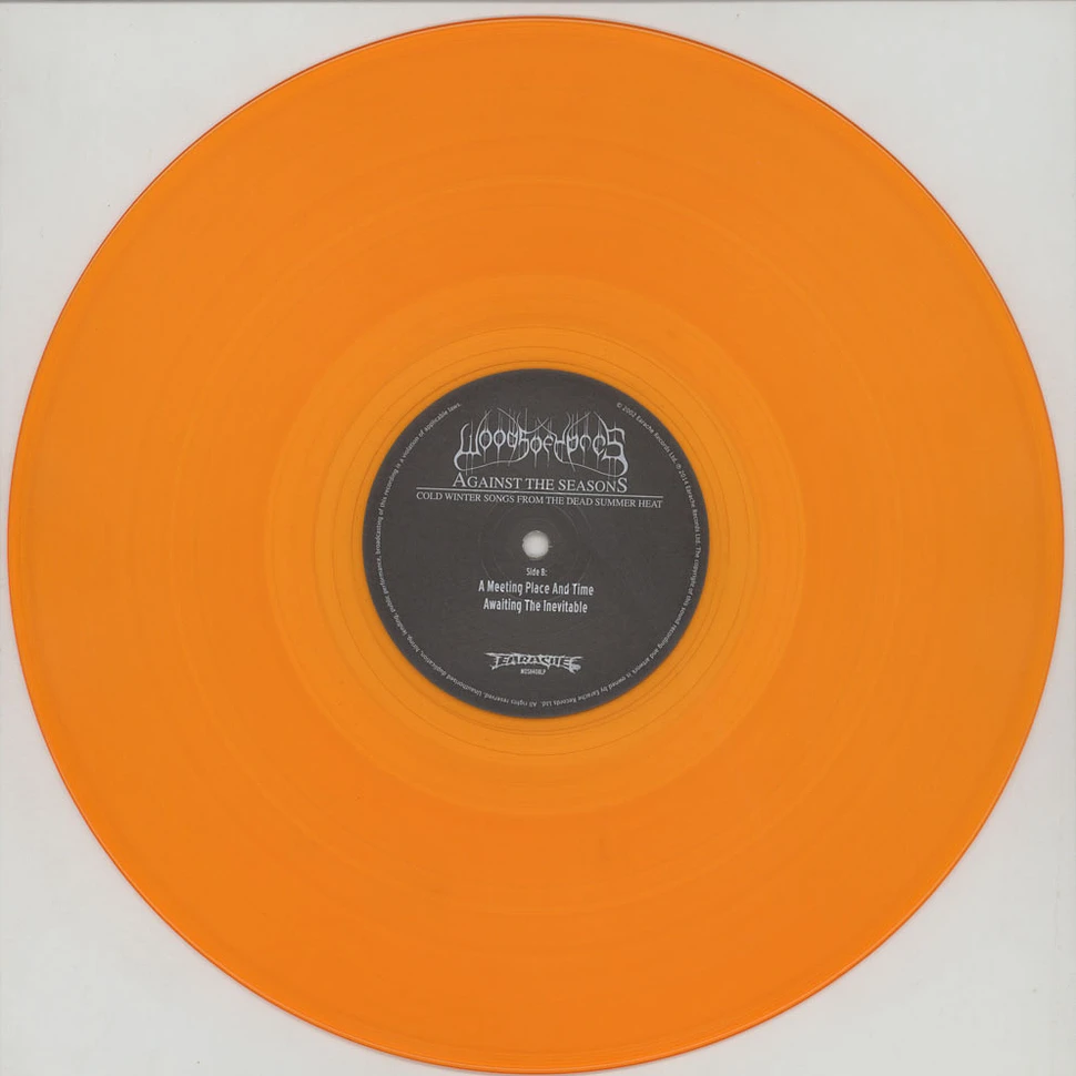 Woods Of Ypres - Against The Seasons - Cold Winter Songs From The Dead Summer Heat Orange Vinyl Edition