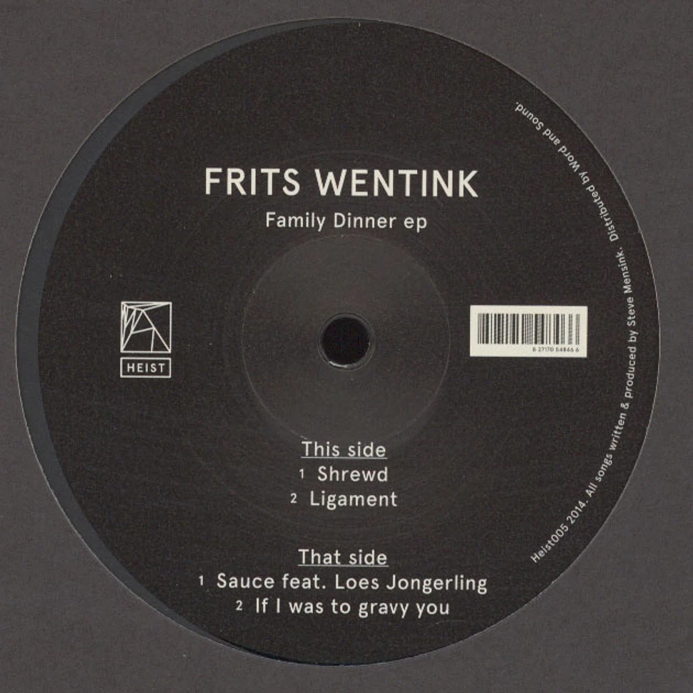Frits Wentink - Family Dinner EP