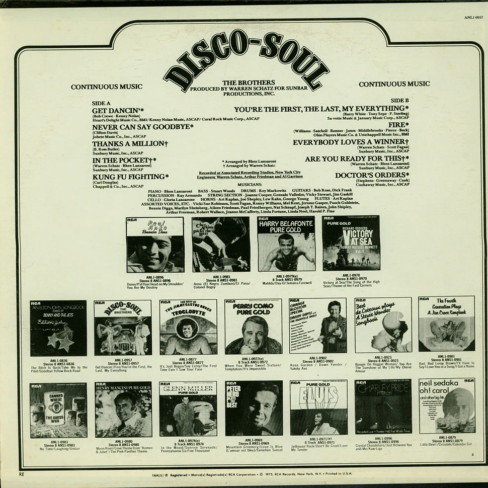 The Brothers - Disco-Soul