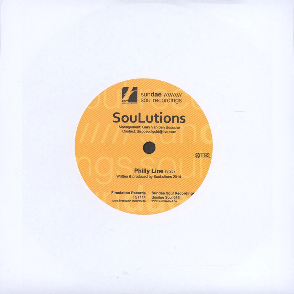 SouLutions - Listen Drizabone Radio Remix / Philly Line