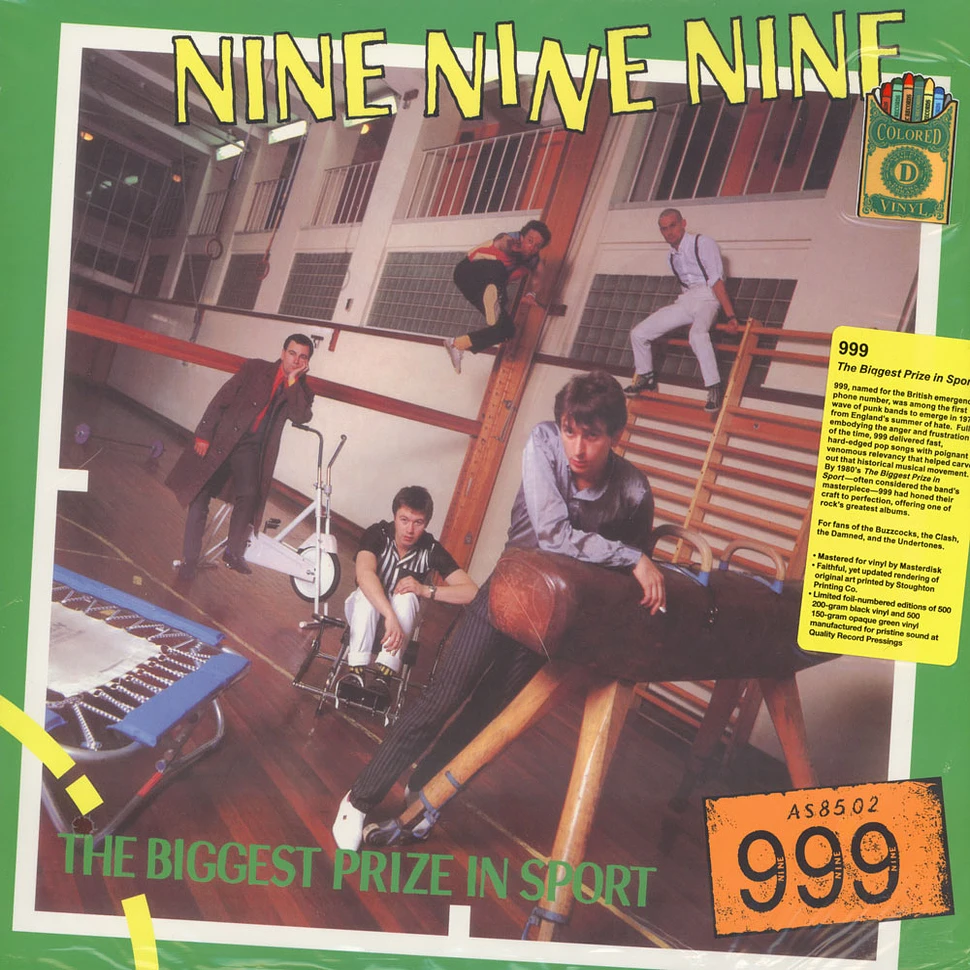 999 - The Biggest Prize In Sport Clored Vinyl Edition