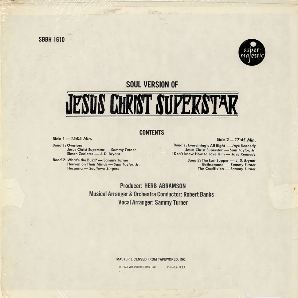 V.A. - Jesus Christ Superstar - The Soul Version