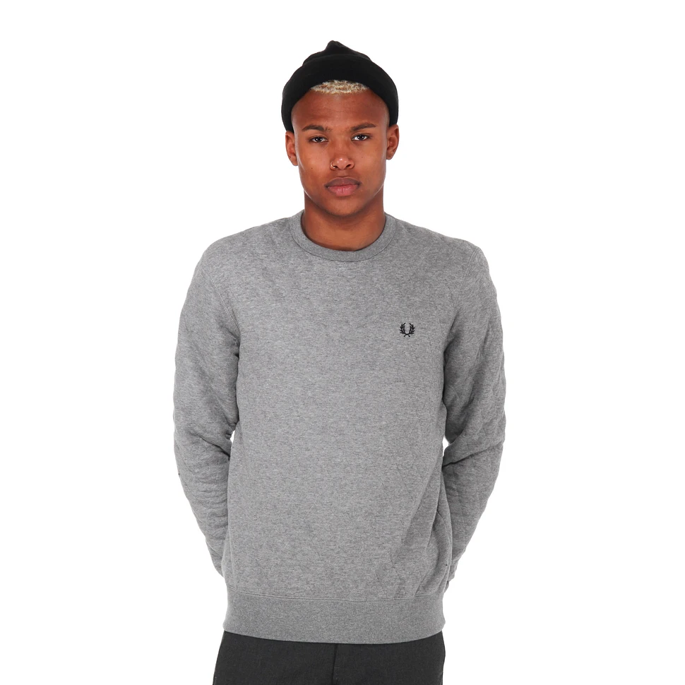 Fred Perry - Quilted Marl Crewneck Sweater