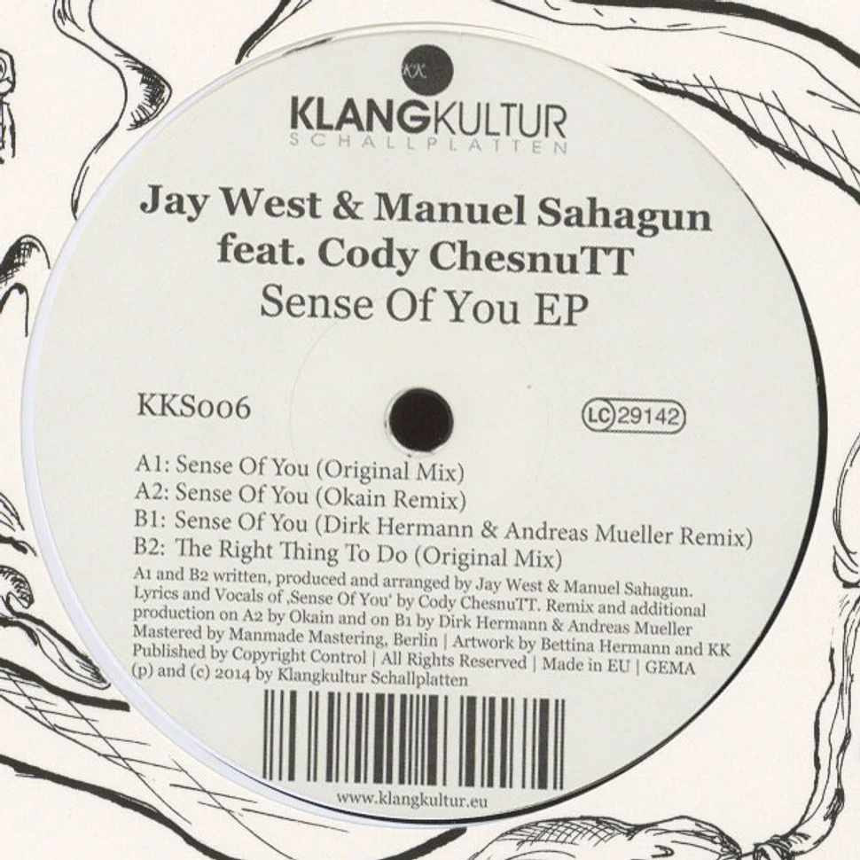 Jay West & Manuel Sahagun - Sense Of You Feat. Cody Chestnutt
