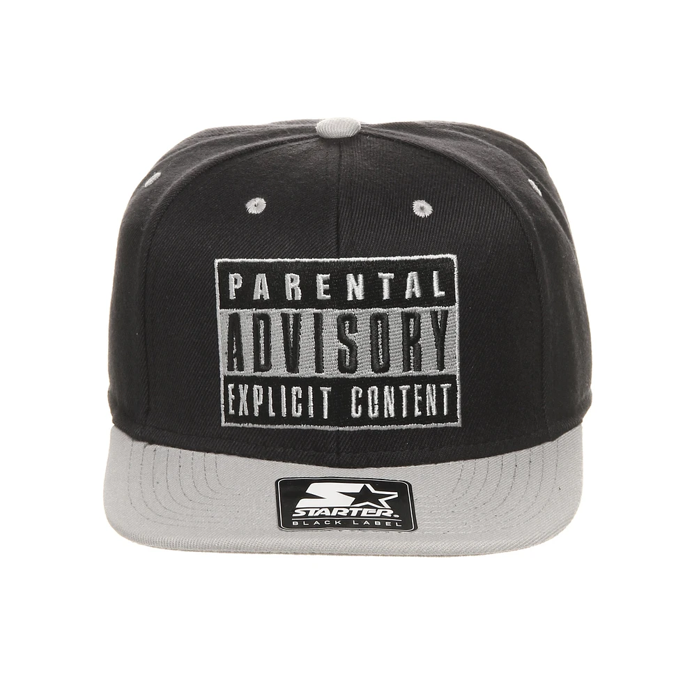 Starter - Parental Advisory 2Tone Logo Snapback Cap