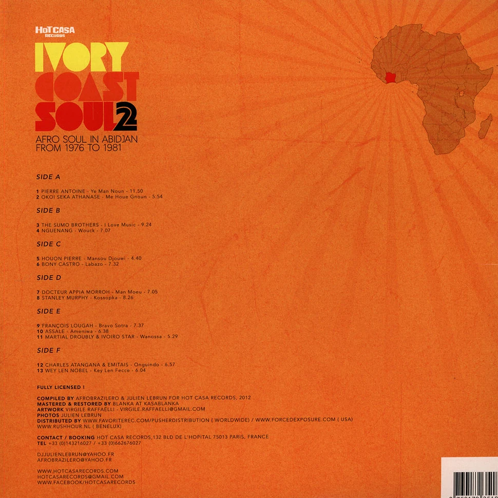 V.A. - Ivory Coast Soul 2 - Afro Soul In Abidjan From 1976 To 1981