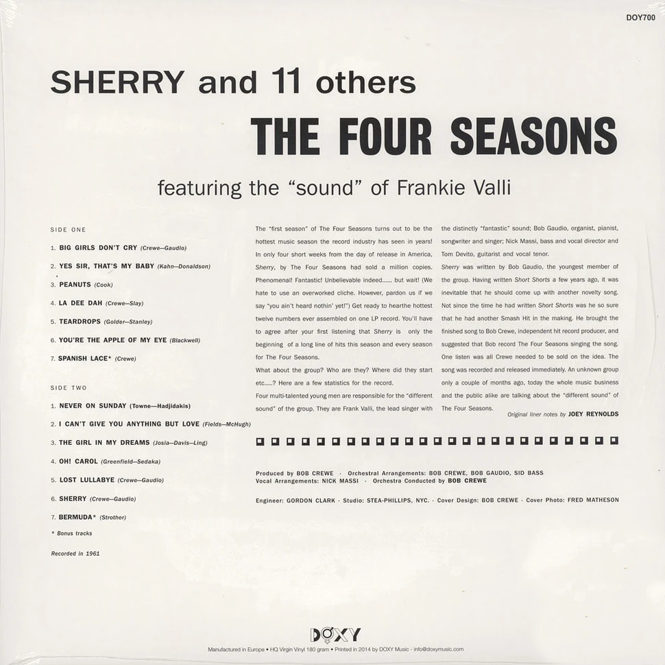 The Four Seasons - Sherry & 11 Others