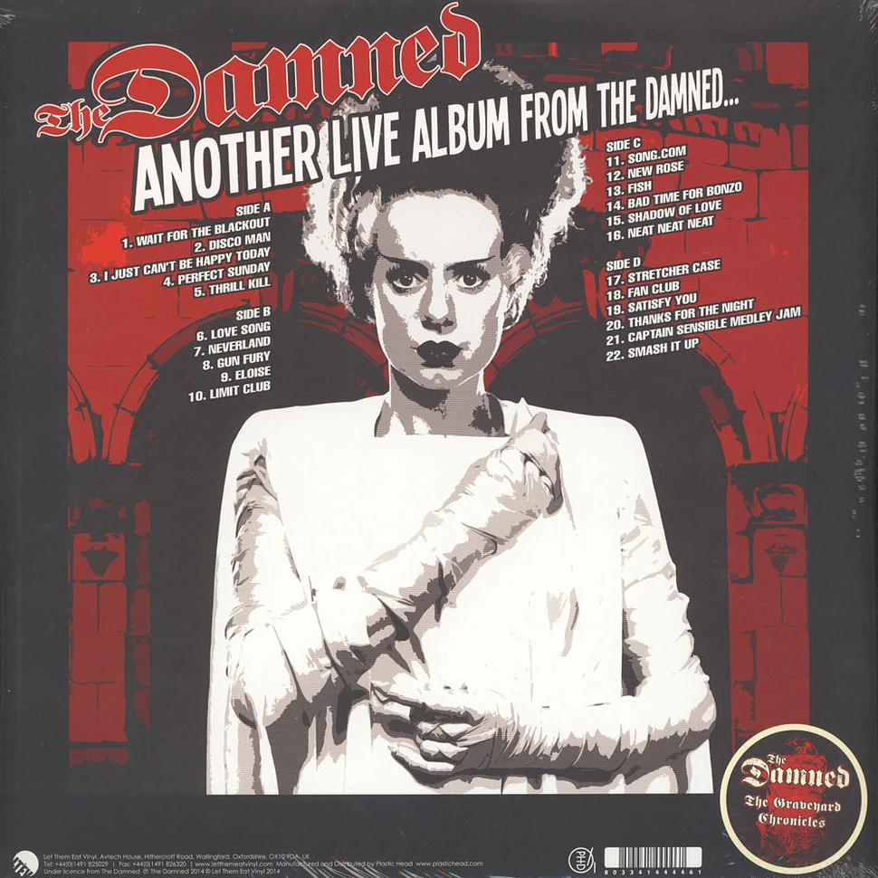 The Damned - Another Live Album From The Damned