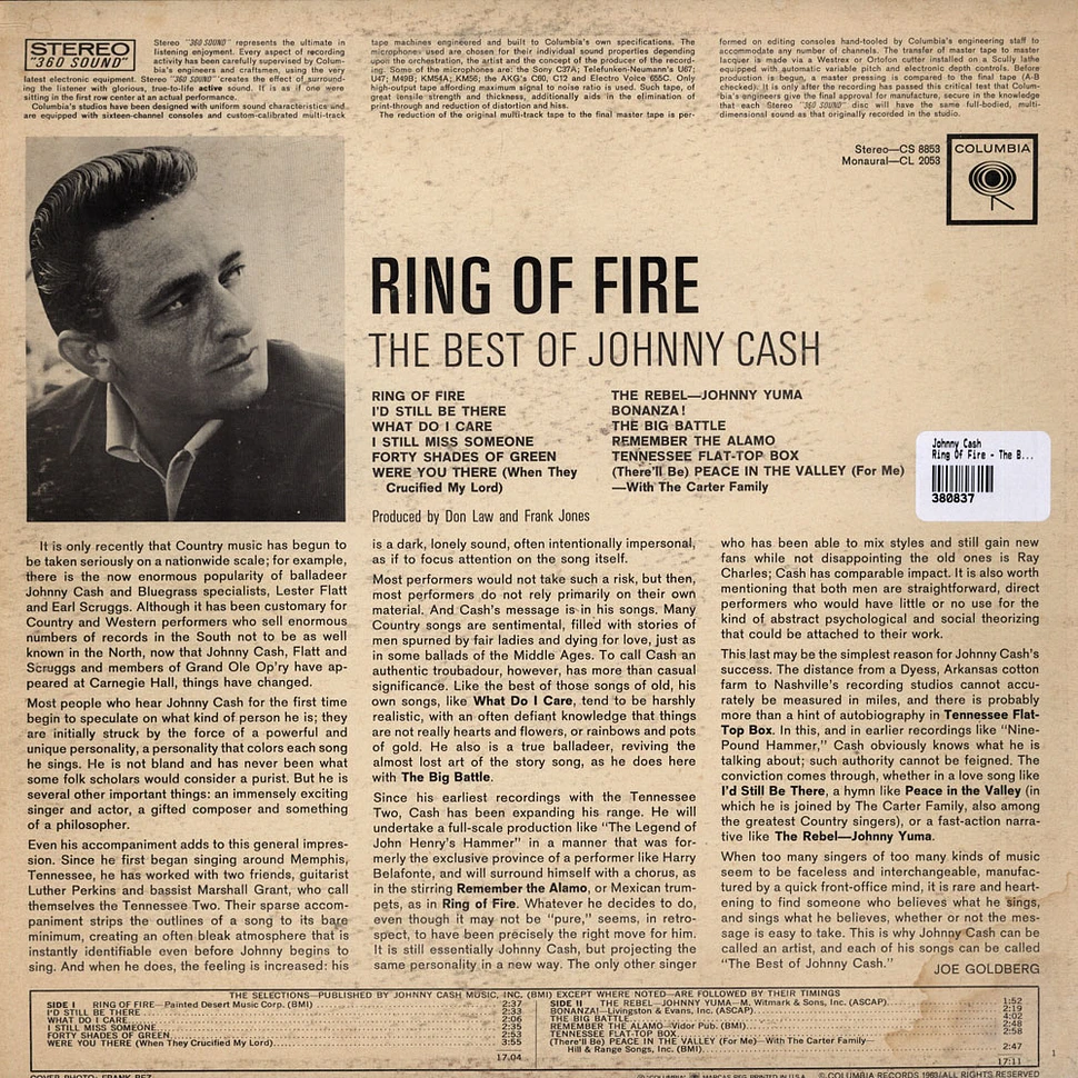 Johnny Cash - Ring Of Fire - The Best Of Johnny Cash