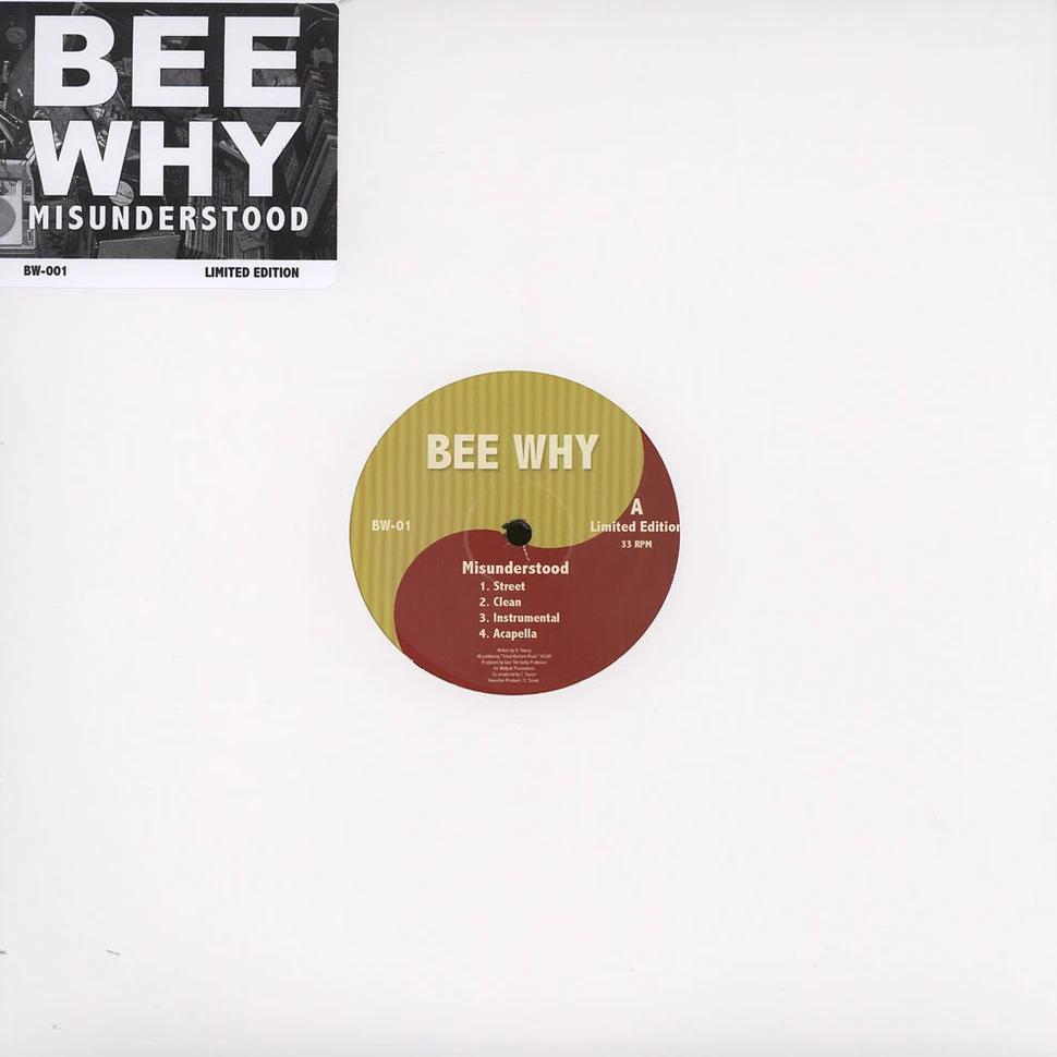 Bee Why - Misunderstood EP
