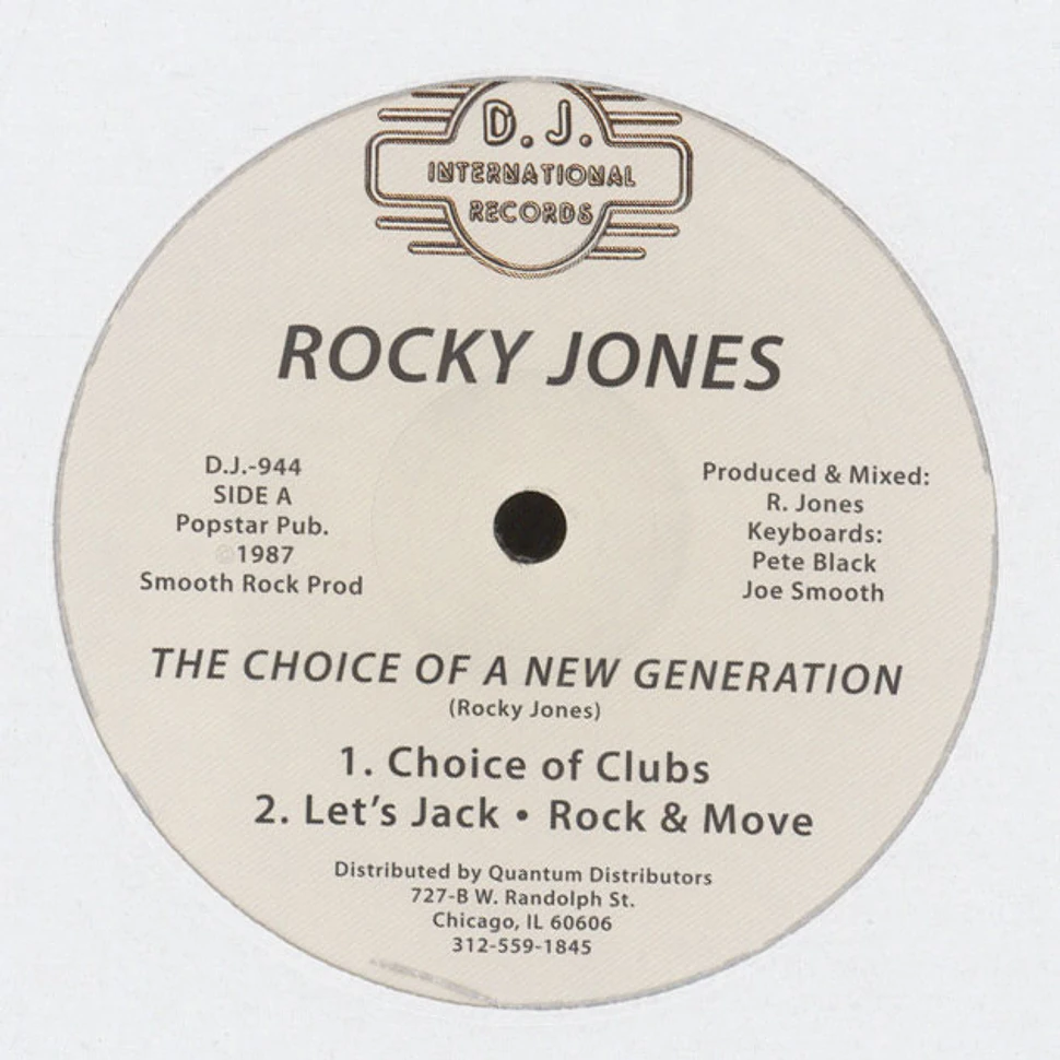 Rocky Jones - The Choice Of A New Generation