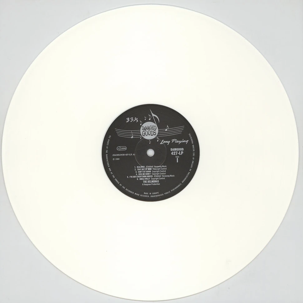 The Delmonas - The Delmonas White Vinyl Edition