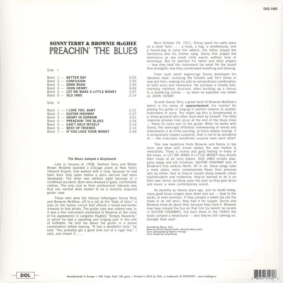 Brownie McGhee & Sonny Terry - Preachin' The Blues