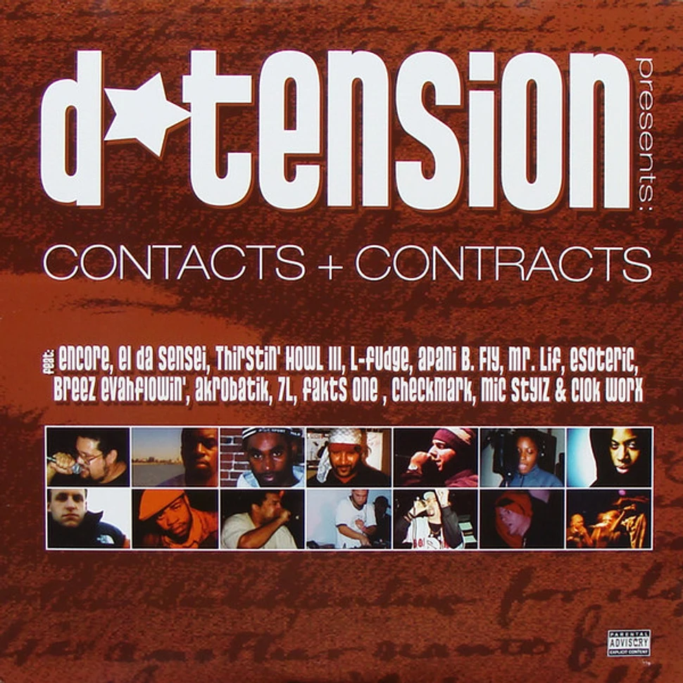 D-Tension - Contacts + Contracts