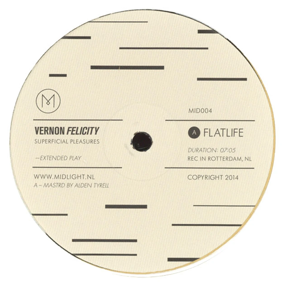 Vernon Felicity (Conforce) - Superficial Pleasures EP