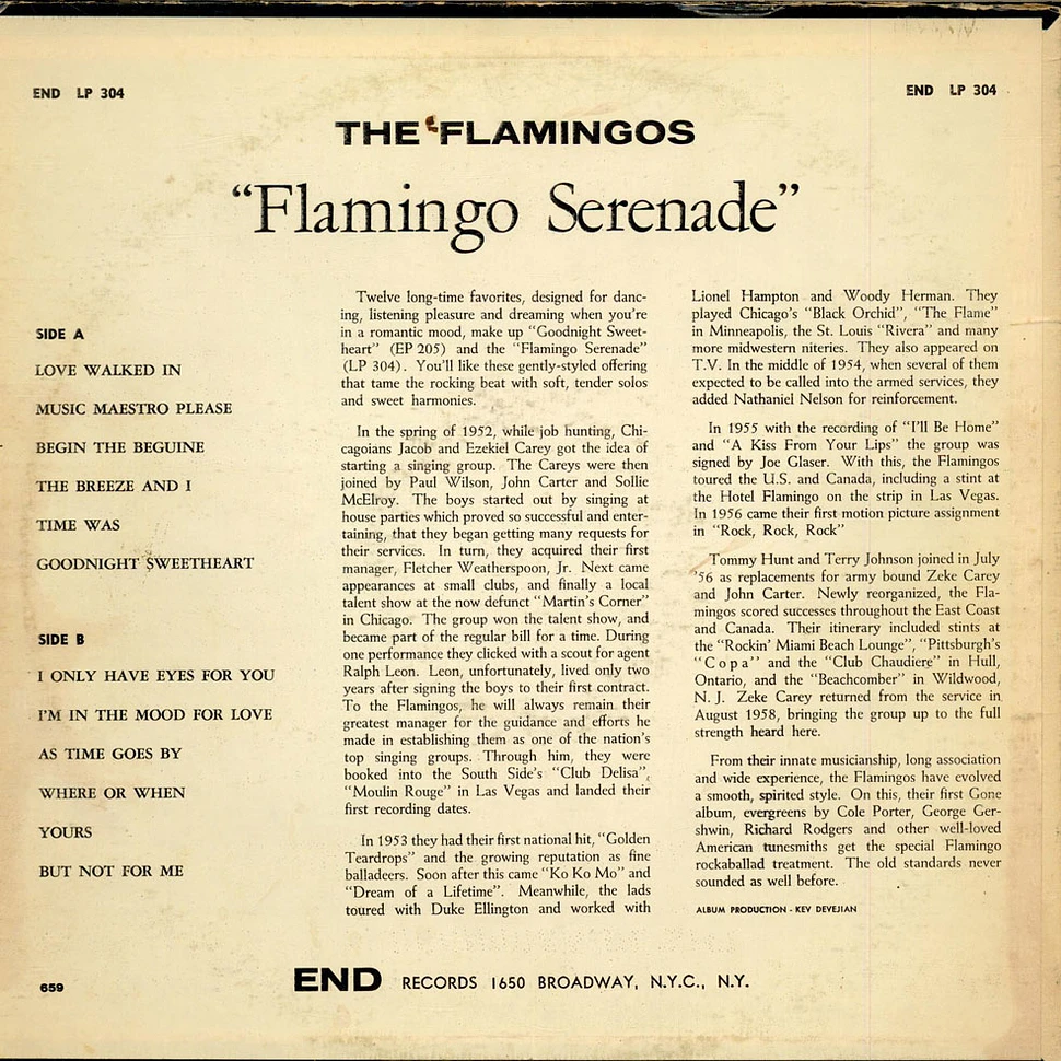 The Flamingos - Flamingo Serenade