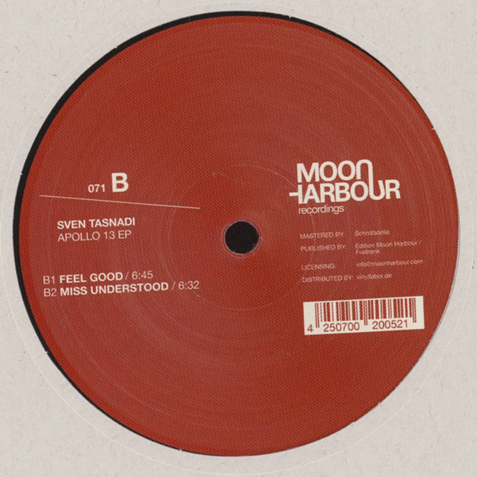 Sven Tasnadi - Apollo 13 EP