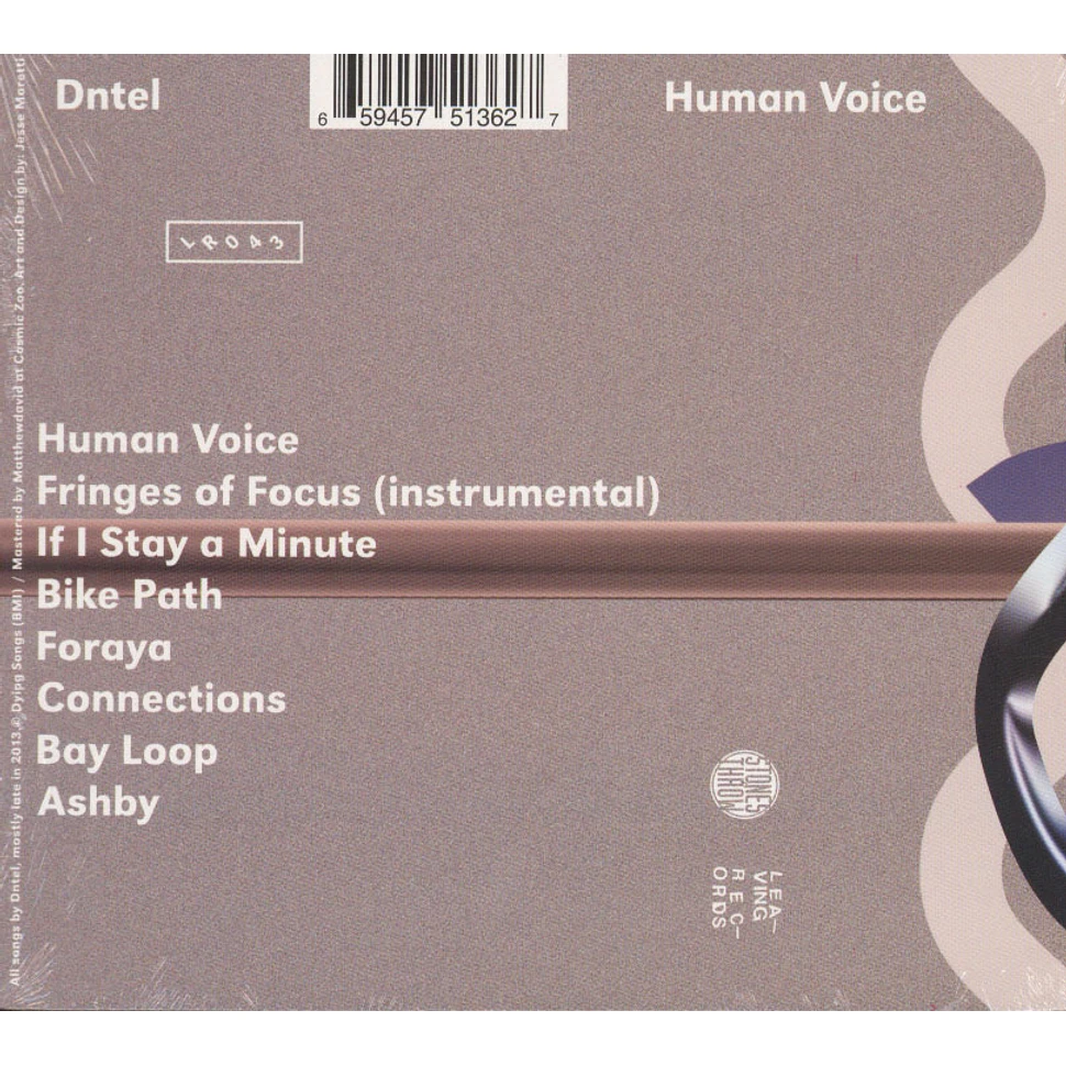 Dntel - Human Voice