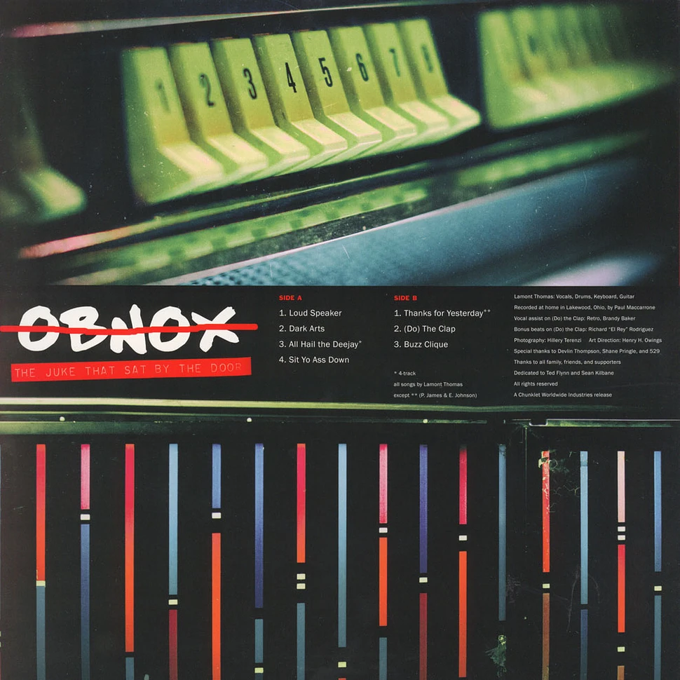 Obnox - The Juke That Sat By The Door