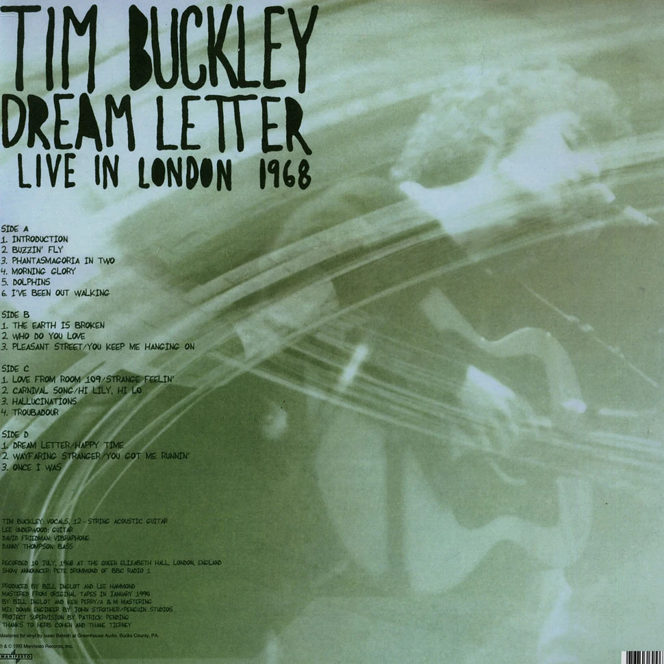 Tim Buckley - Dream Letter: Live In London 1968