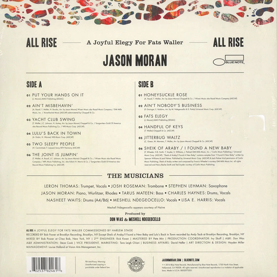 Jason Moran - All Rise: A Joyful Elegy For Fats Waller