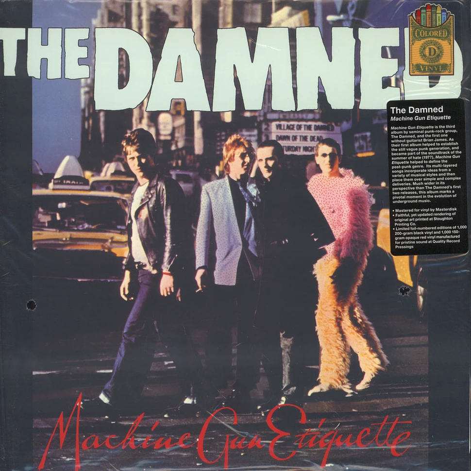 The Damned - Machine Gun Etiquette Colored Vinyl Edition