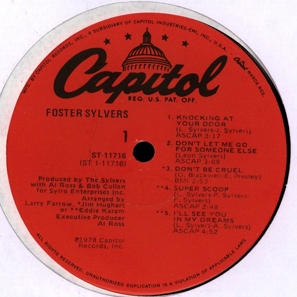 Foster Sylvers - Foster Sylvers