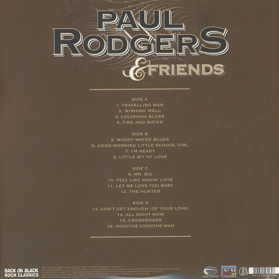Paul Rodgers - Live In Switzerland