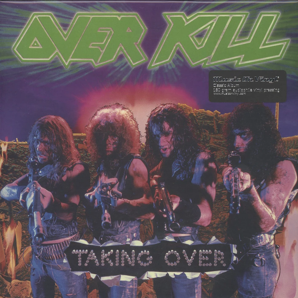 Overkill - Taking Over Black Vinyl Edition