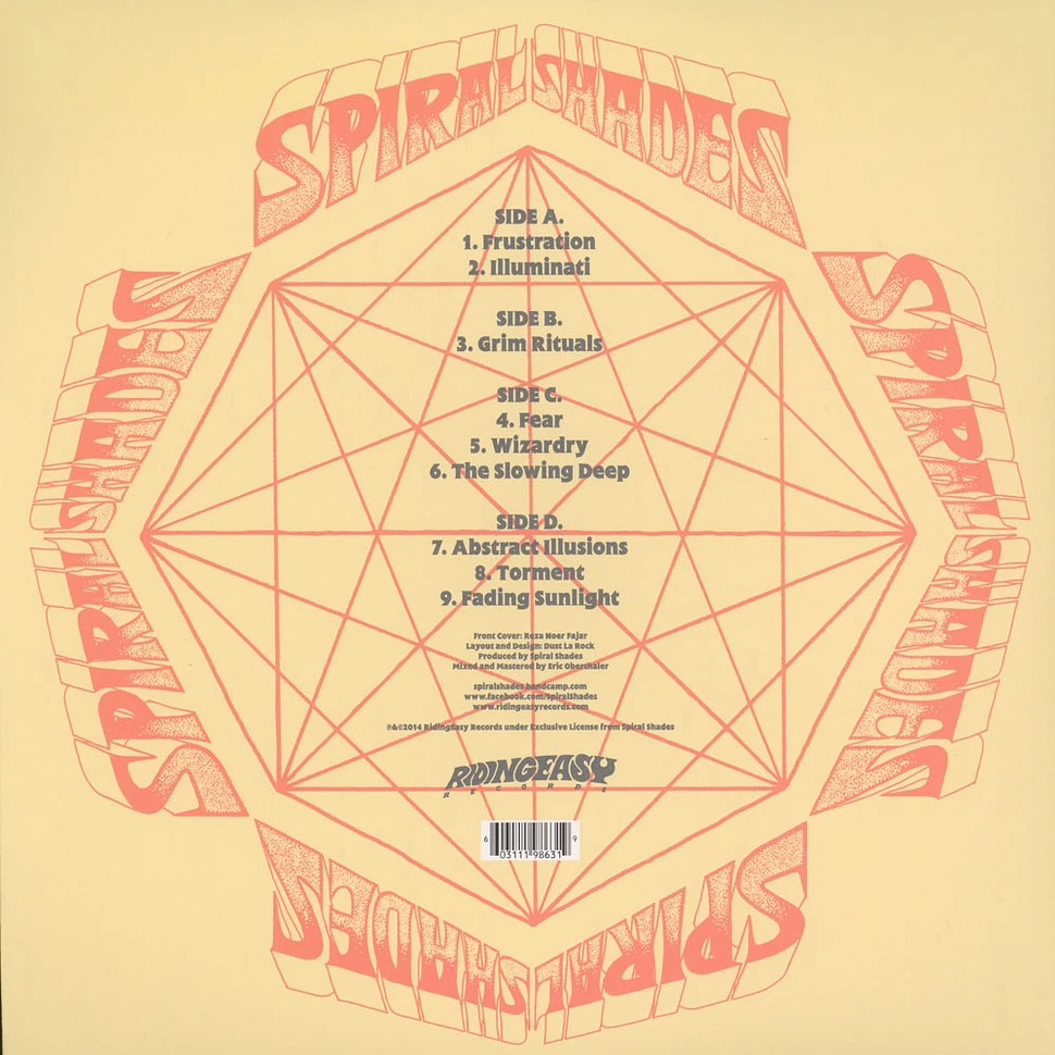 Spiral Shades - Hypnosis Sessions Red Vinyl Edition