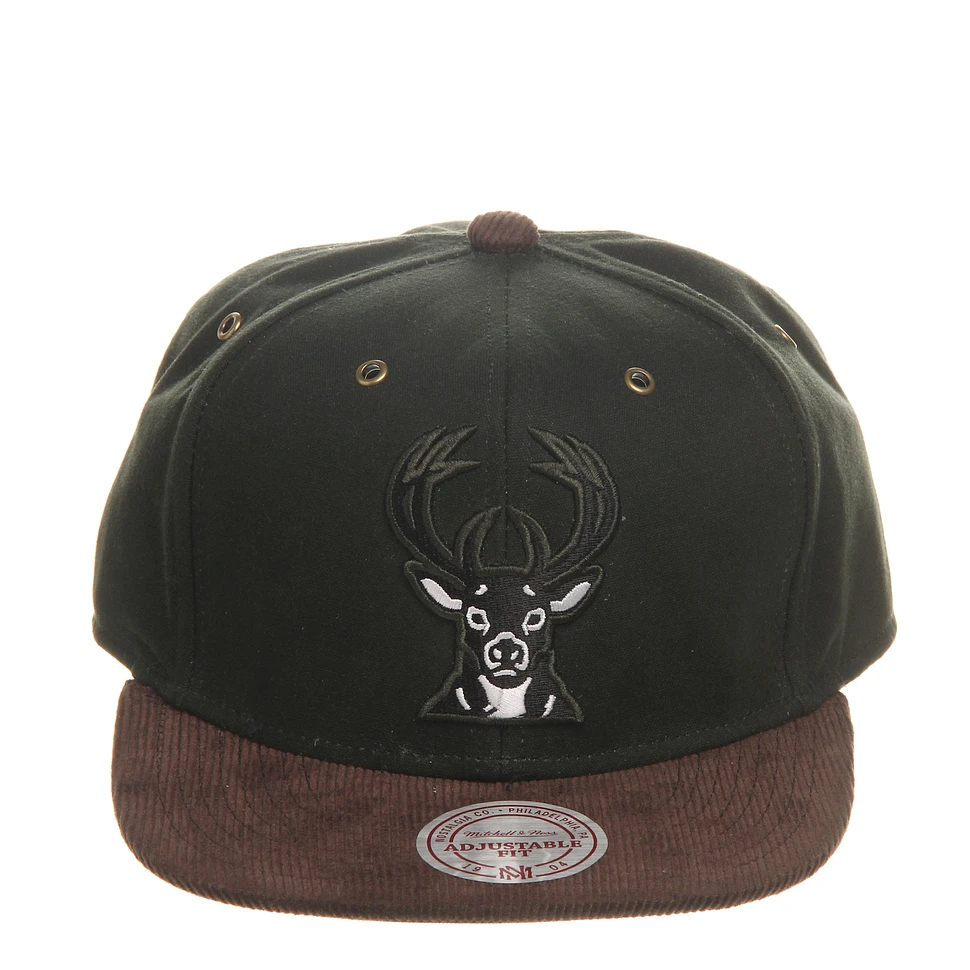 Mitchell & Ness - Milwaukee Bucks NBA Heritage Strapback Cap