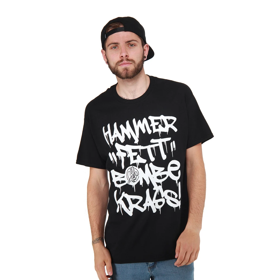 Sido - Hammer Fett Bombe Krass Tagged T-Shirt